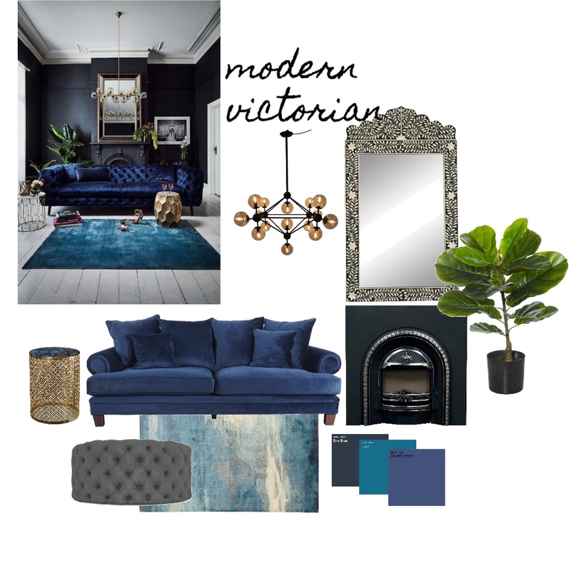 modern victorian Mood Board by fiddlyfig on Style Sourcebook