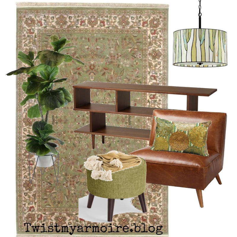 Mid Modern Mood Board by Twist My Armoire on Style Sourcebook