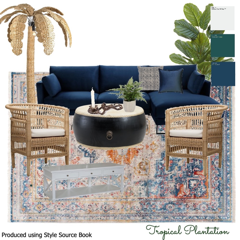 Tropical Plantation Mood Board by Manea Interior Design & Styling on Style Sourcebook