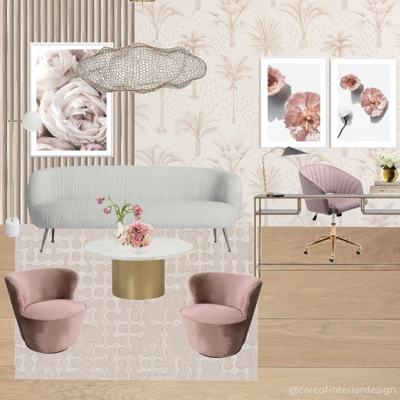 Pink Oasis | Olive et Oriel Mood Board by irapilario on Style Sourcebook