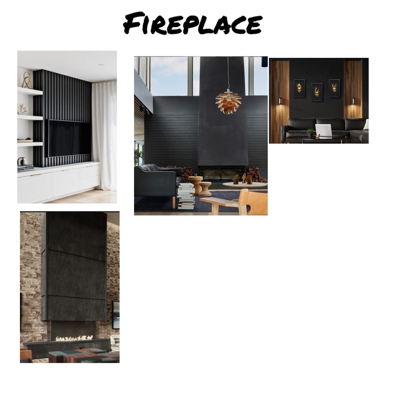 Fireplace Mood Board by FL G8tr on Style Sourcebook