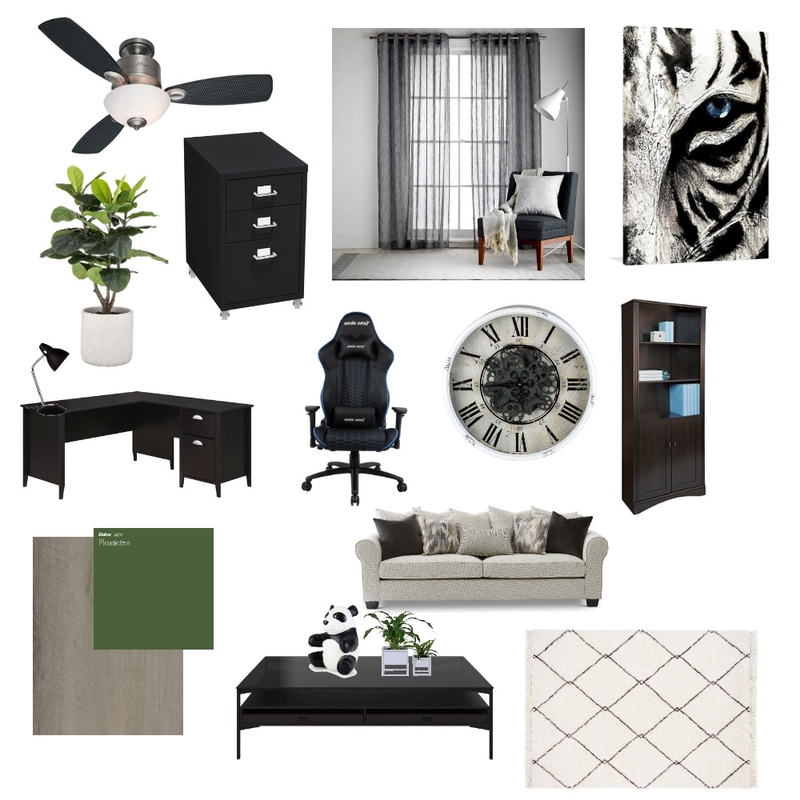 Black Eye Mood Board by IN LOVE DESIGNS on Style Sourcebook