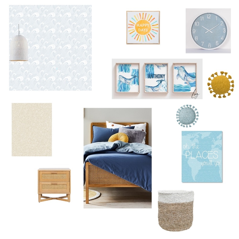 boys bedroom Mood Board by sarahjadeduckett on Style Sourcebook