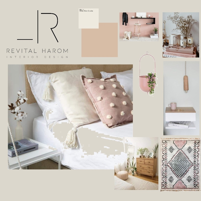 חדר שינה ורוד Mood Board by revitalharom on Style Sourcebook