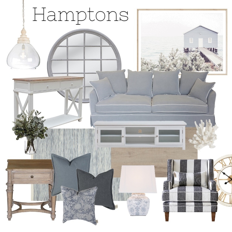 Hamptons Mood Board by oliviafort on Style Sourcebook