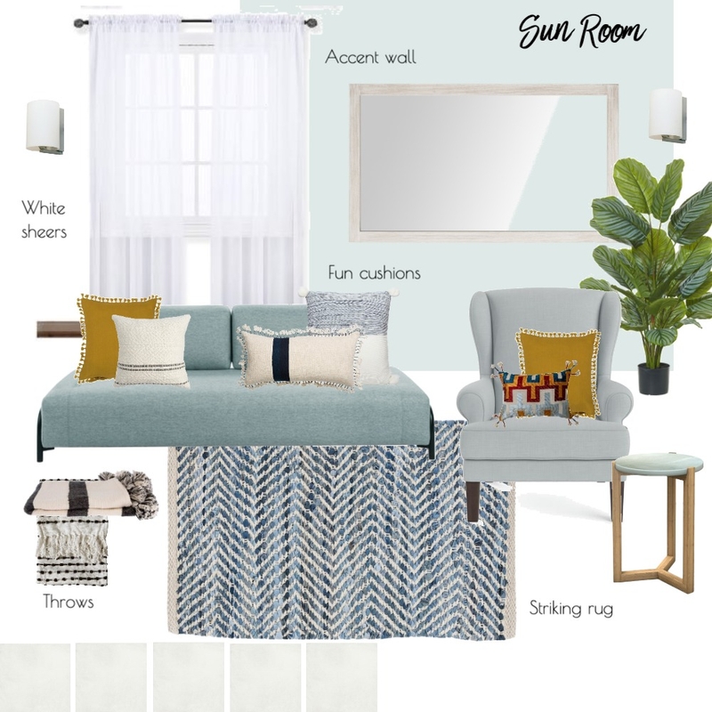 Ryan Sun Room Mood Board by STK on Style Sourcebook