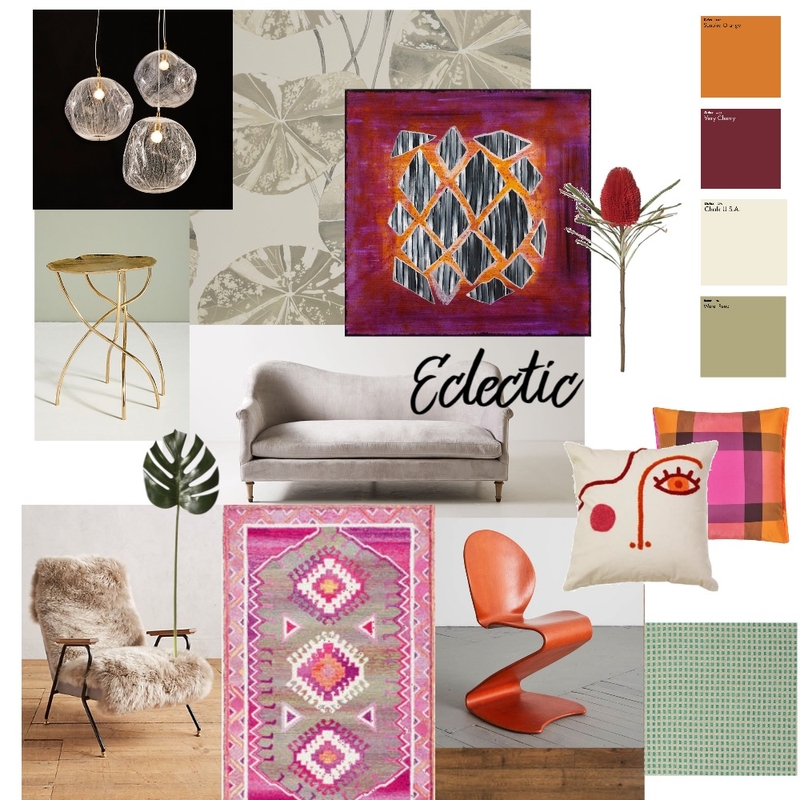 Eclectic living room Mood Board by Annemarie de Vries on Style Sourcebook