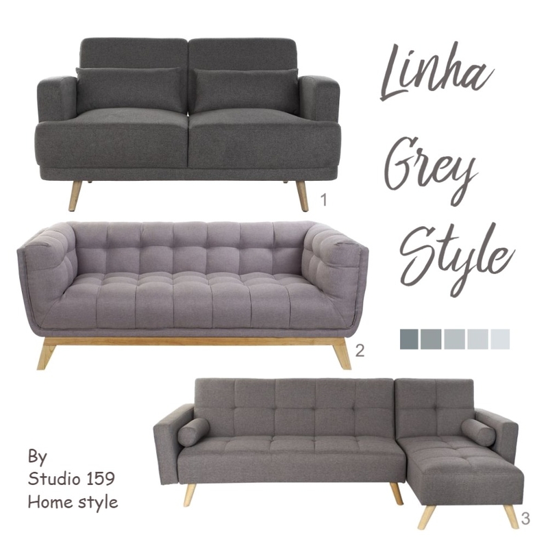 Linha Grey style Mood Board by Studio 159 on Style Sourcebook