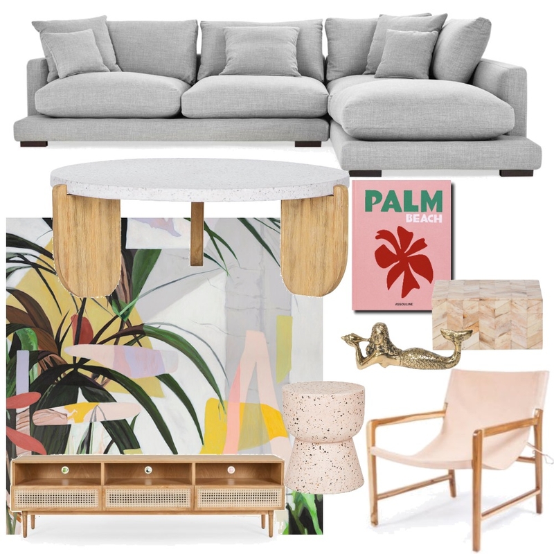 Palm Beach Vibe Lounge Mood Board by KOKO & SAGE on Style Sourcebook