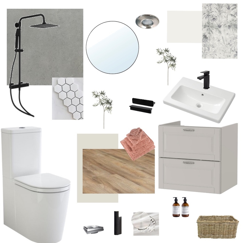 Module 9 - Bathroom Mood Board by Emma Manikas on Style Sourcebook