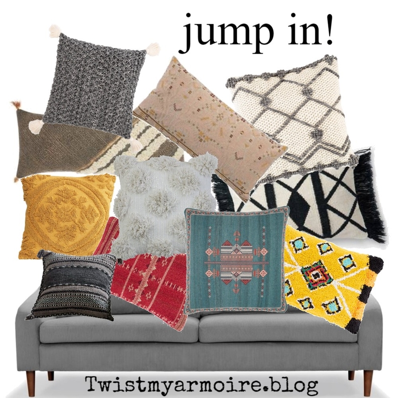 Pillow Pile Mood Board by Twist My Armoire on Style Sourcebook