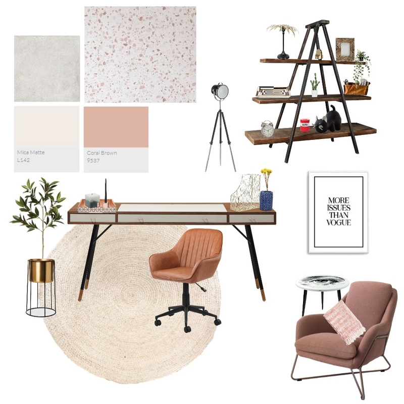 Industrial chic - Study Mood Board by Sanjana Bakshi on Style Sourcebook