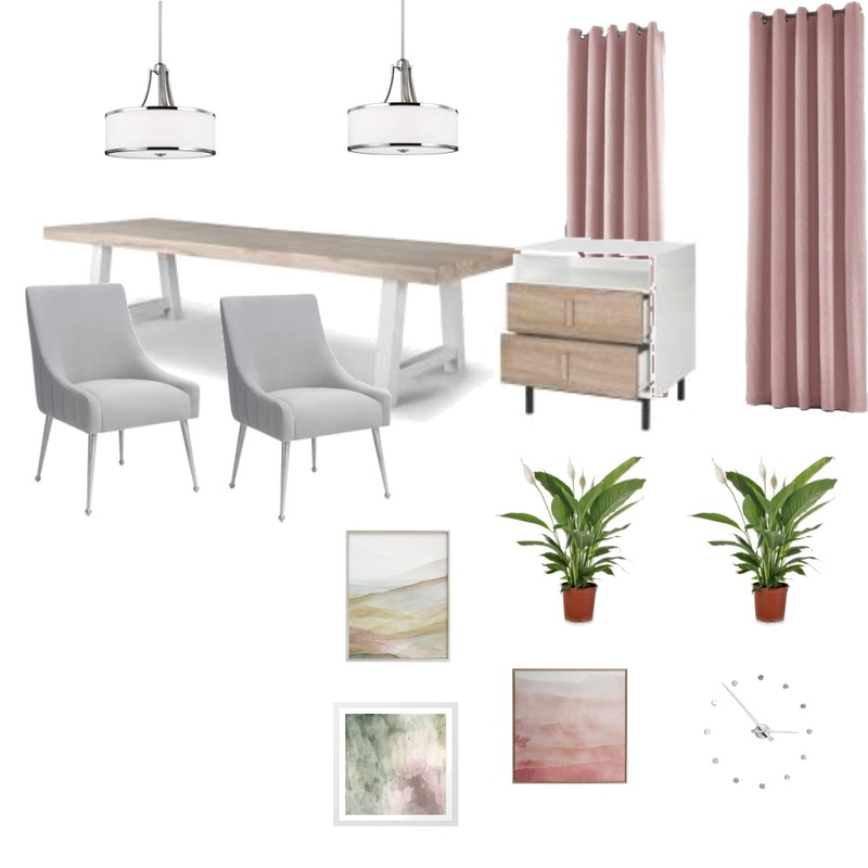 Dining Room Sample Board Mood Board by Amanda Erin Designs on Style Sourcebook