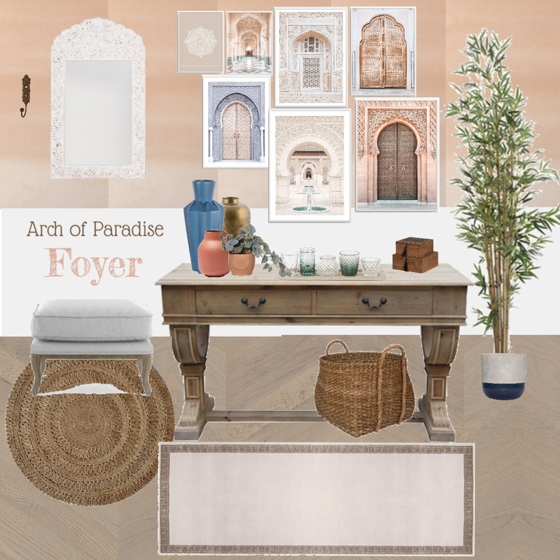 Arch of Paradise Foyer Mood Board by Ayesha on Style Sourcebook