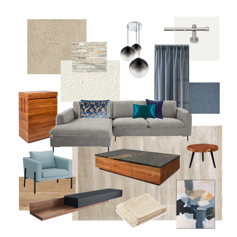 Project M - Living room Mood Board by yshanelin on Style Sourcebook