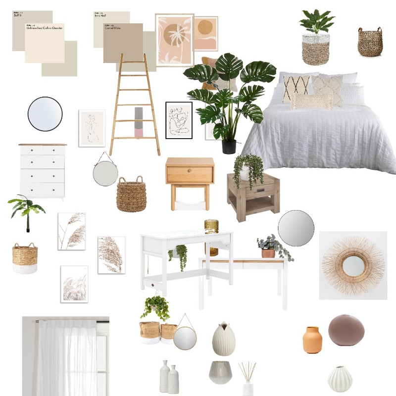 Bohemian Bedroom Mood Board by marybella on Style Sourcebook