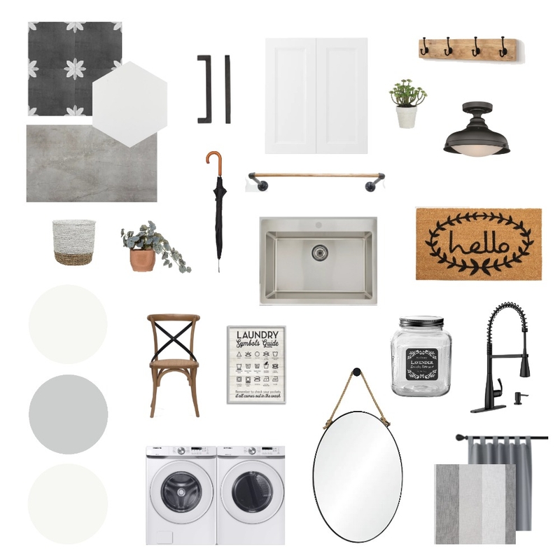 Laundry Room Mood Board by At Home with Sukhi on Style Sourcebook