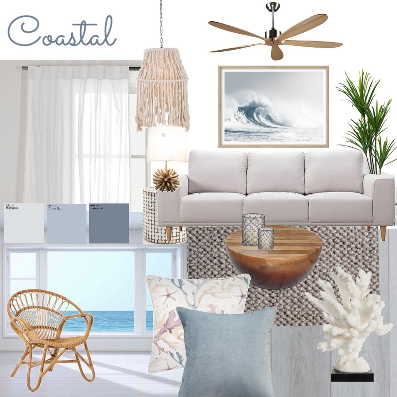 Coastal Mood Board by InteriorsbyD on Style Sourcebook