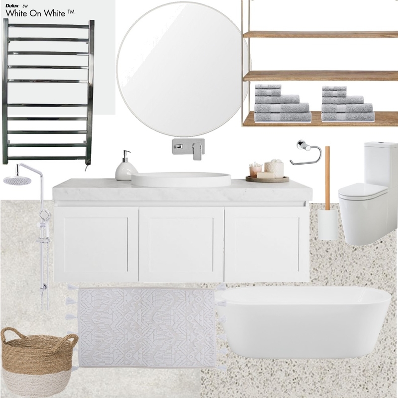 Main bathroom Mood Board by freemia on Style Sourcebook