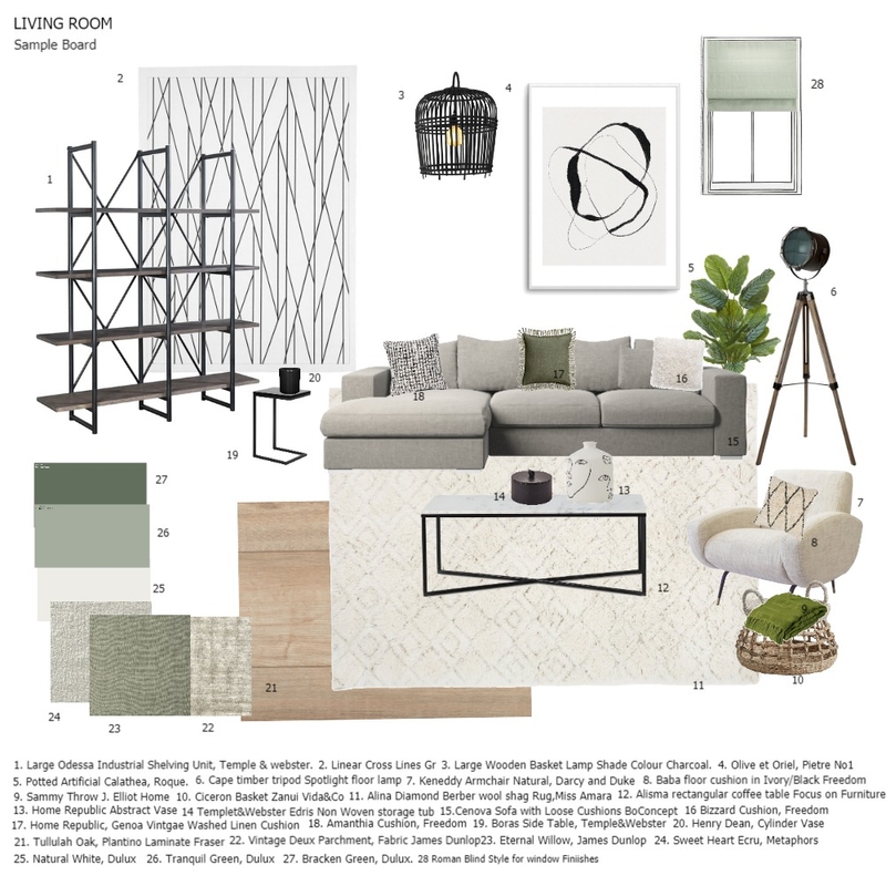 Scandi Mood Board by Elena A on Style Sourcebook