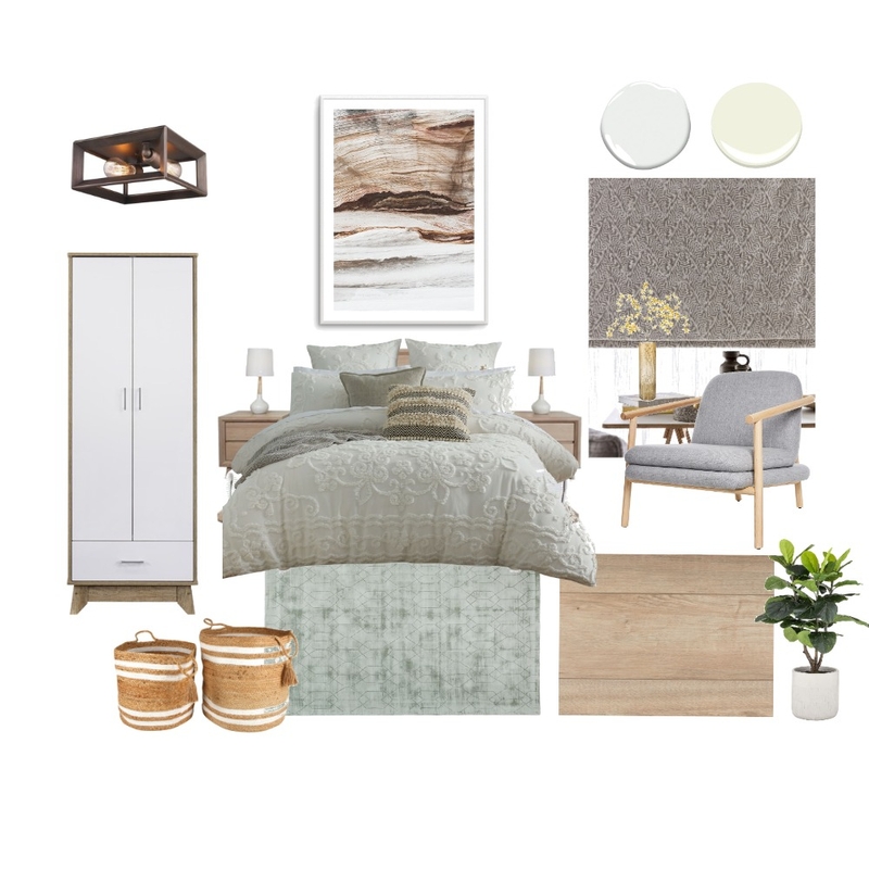 SampleBoard_GuestBedroom Mood Board by Asha_Designs on Style Sourcebook