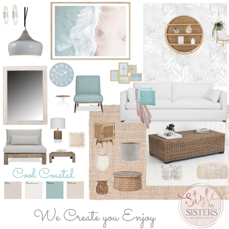 Coastal Mood Board by Ledonna on Style Sourcebook