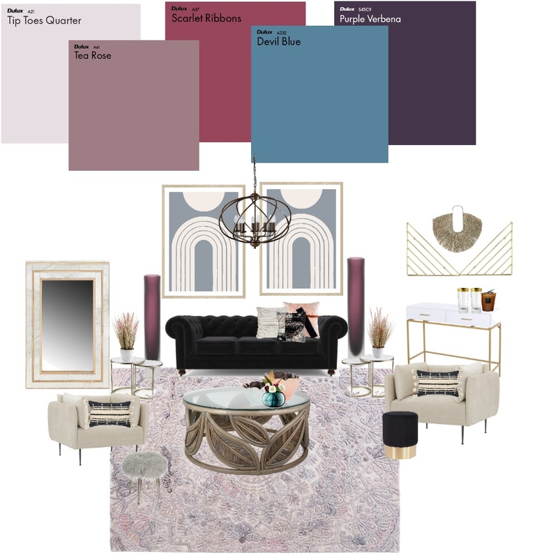 Luxe Living Room 1 Mood Board by Jazmine.Garland on Style Sourcebook