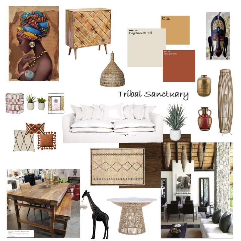 African Room Mood Board by JacindaM on Style Sourcebook