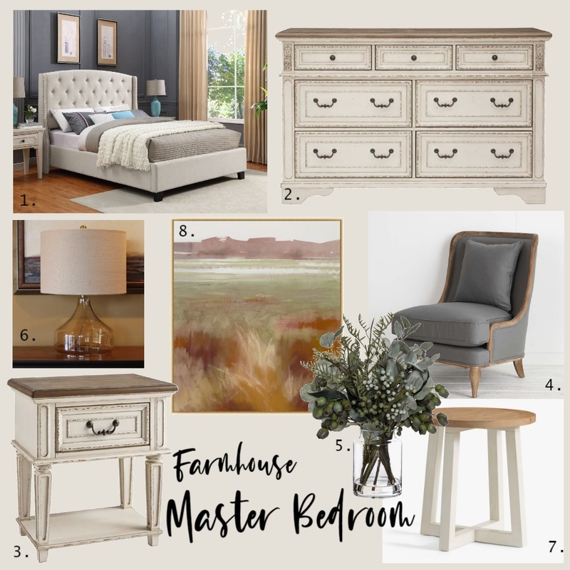 Module 10 Master Bedroom Mood Board by Daphnee.Joan on Style Sourcebook