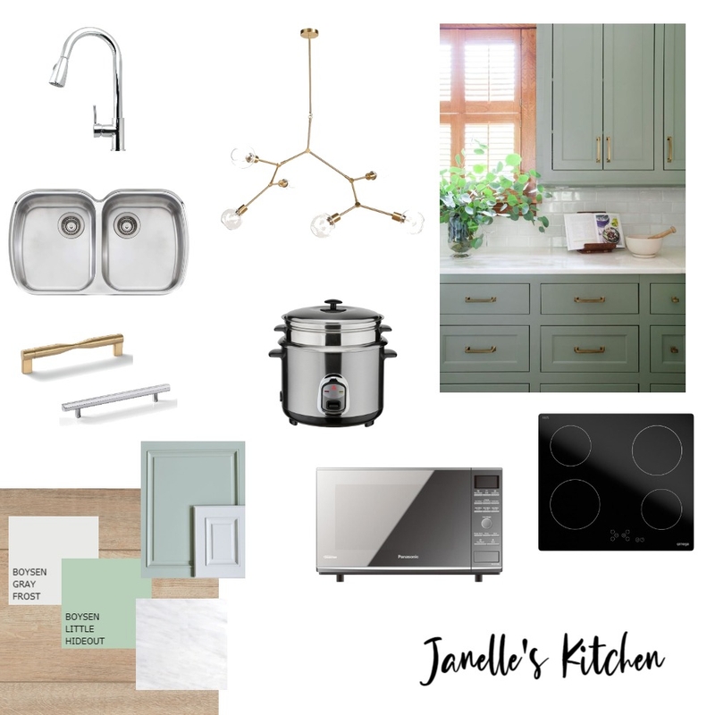 Janelle's Kitchen Mood Board by interiordelaluna on Style Sourcebook