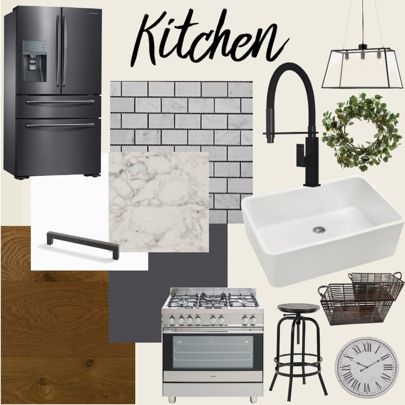 Farmhouse Kitchen Mood Board by rhianaj on Style Sourcebook