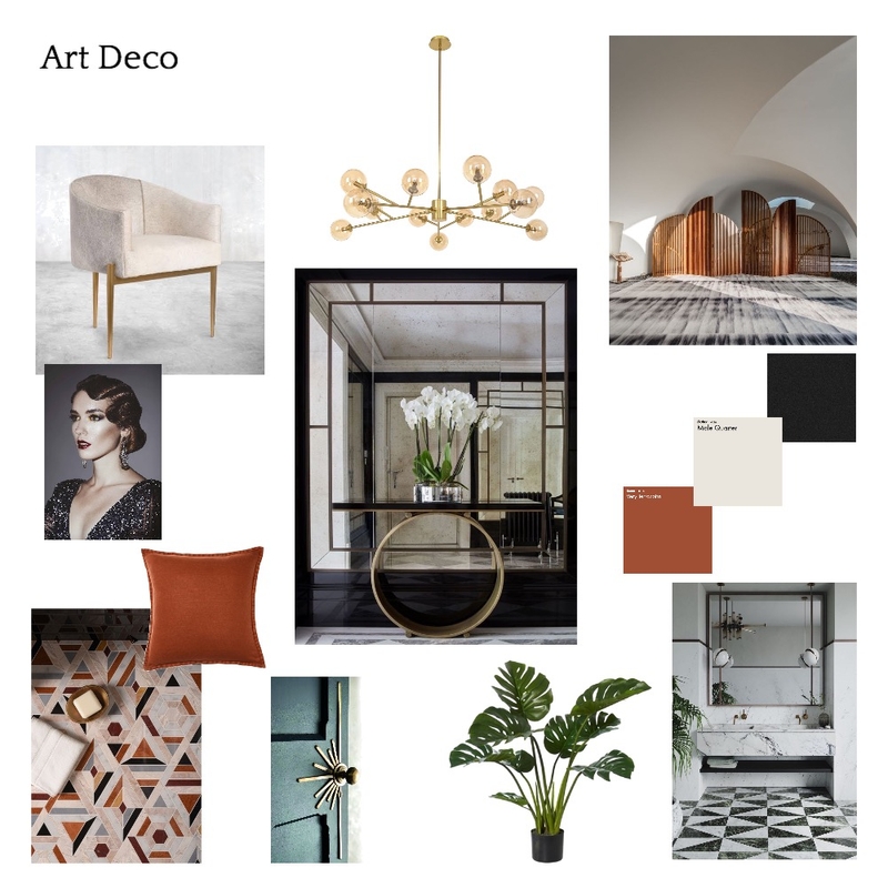 Art Deco Mood Board by SuniDesign on Style Sourcebook