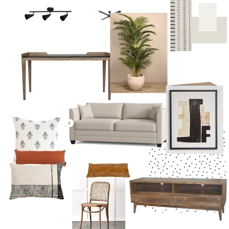 Module 9 Guest/ study room Mood Board by Emma Manikas on Style Sourcebook