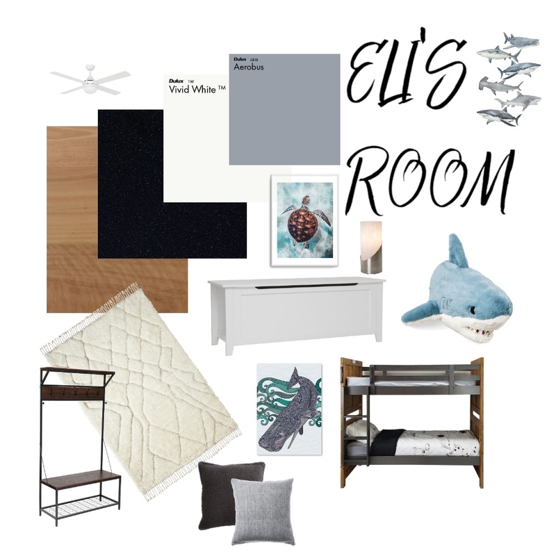 Eli's Room Mood Board by candice21 on Style Sourcebook