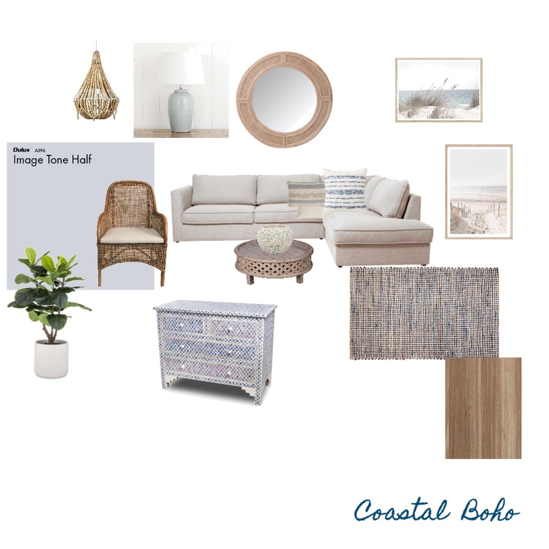 Coastal Boho 1 Mood Board by dsiena on Style Sourcebook