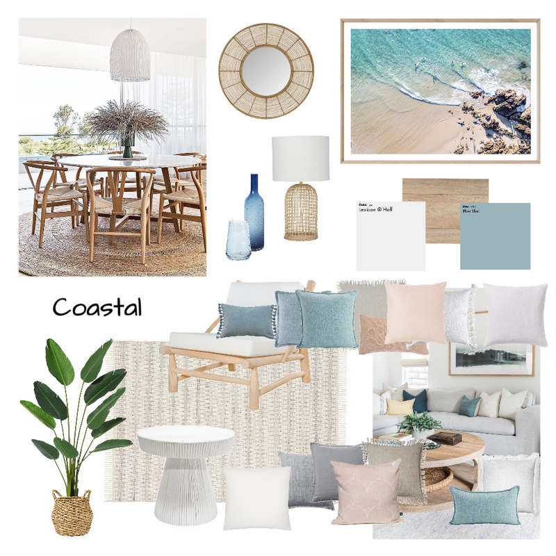 Coastal mood board - draft5 Mood Board by JustineHill on Style Sourcebook