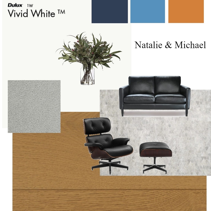 Natalie and Michael Mood Board by Rebecca White Style on Style Sourcebook