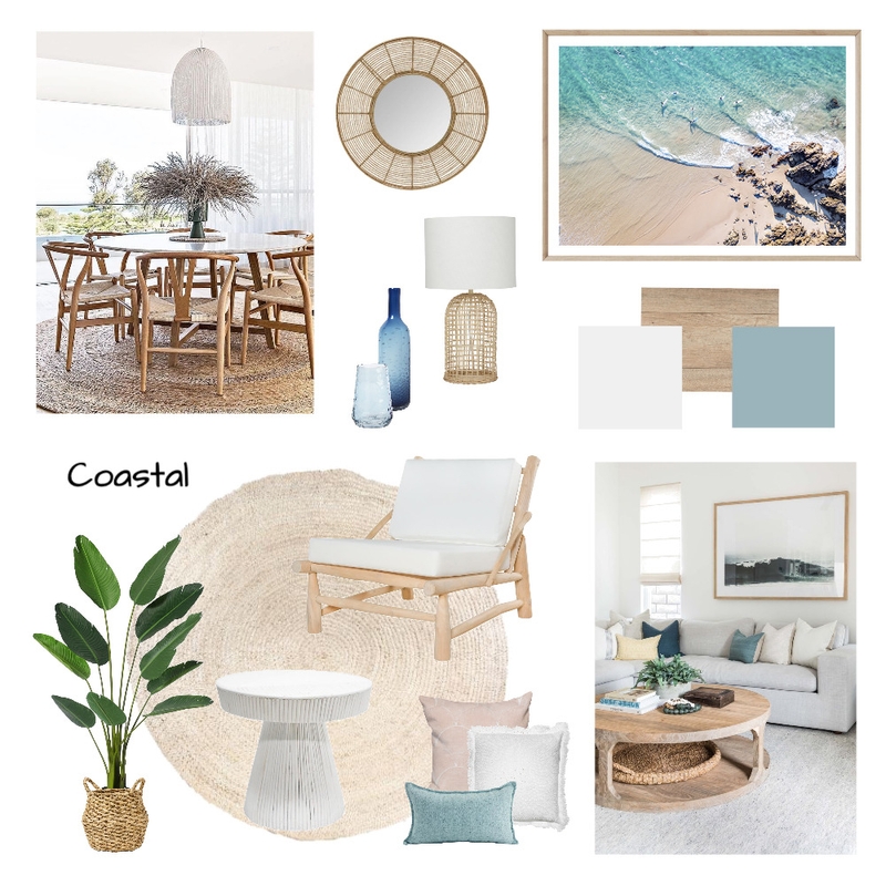 Coastal mood board - draft6 Mood Board by JustineHill on Style Sourcebook