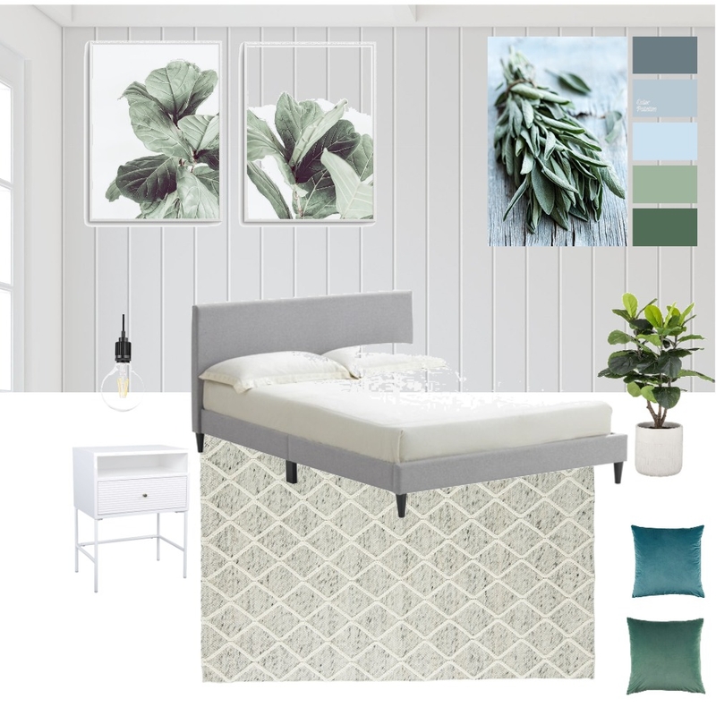 Bernies bedroom Mood Board by Vanilla Bean Styling on Style Sourcebook