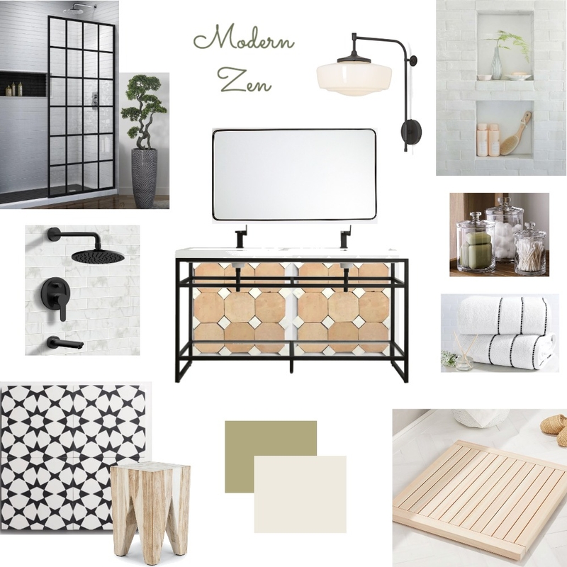 Modern Zen Mood Board by teanes on Style Sourcebook