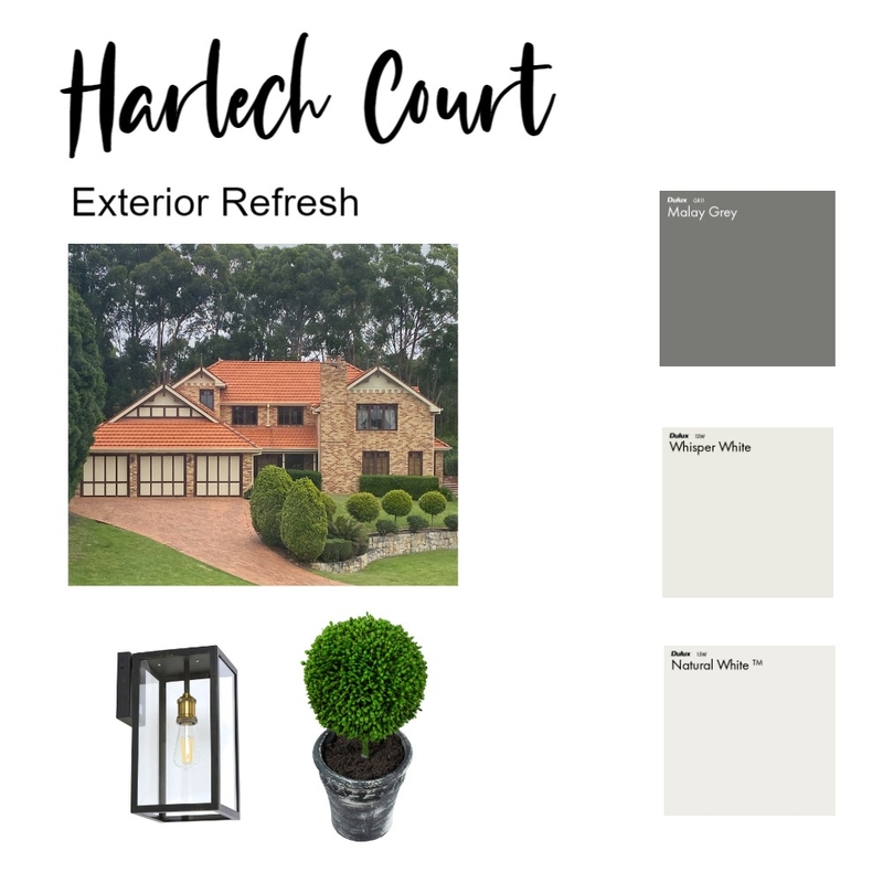 Exterior Update Mood Board by Marita on Style Sourcebook