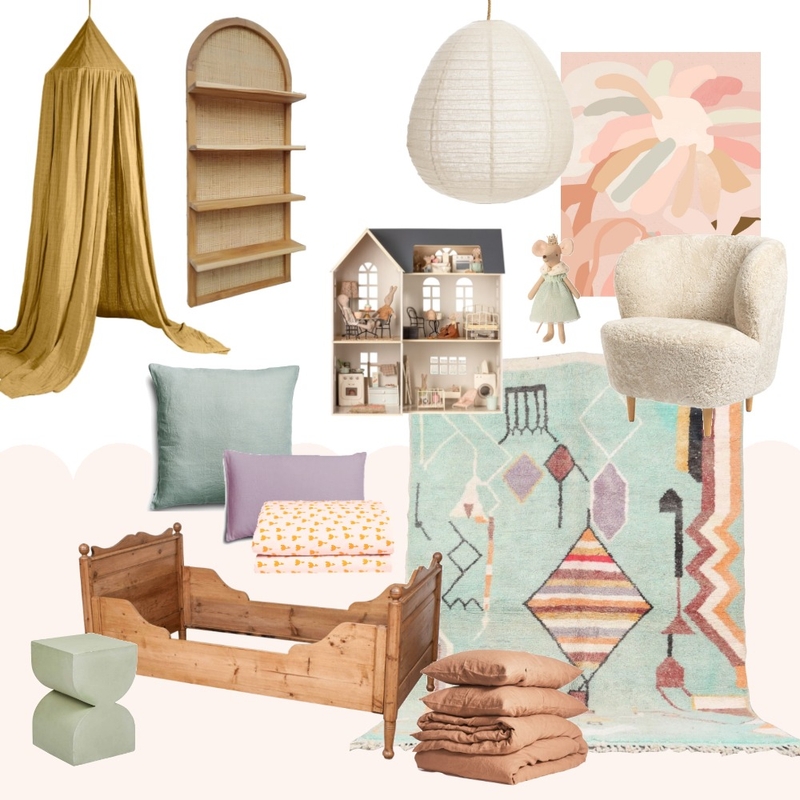 Lison's big girl room Mood Board by Thefrenchfolk on Style Sourcebook