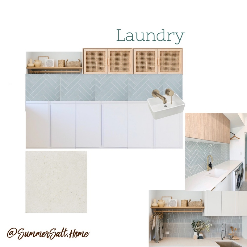 Laundry Mood Board by SummerSalt Home on Style Sourcebook