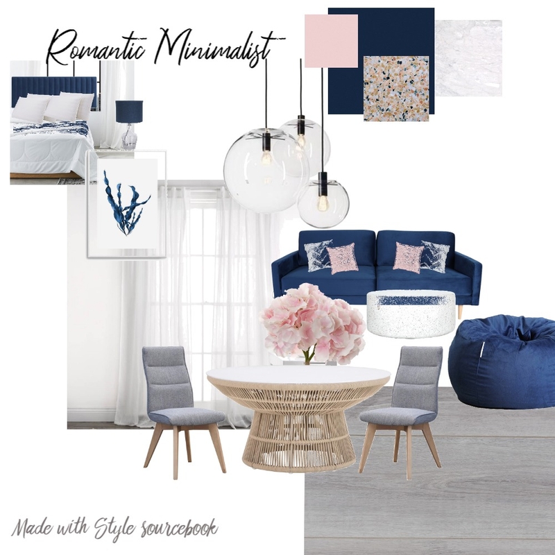 Romantic Minimalist Mood Board by Dilushi Perera on Style Sourcebook