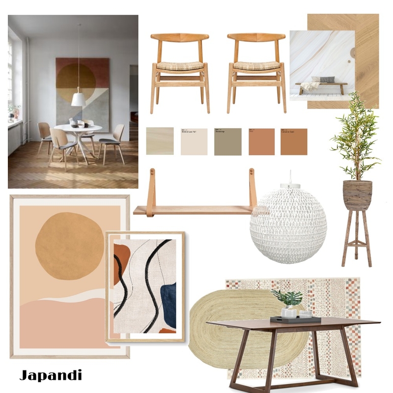 Japandi-2 Mood Board by stephzara on Style Sourcebook