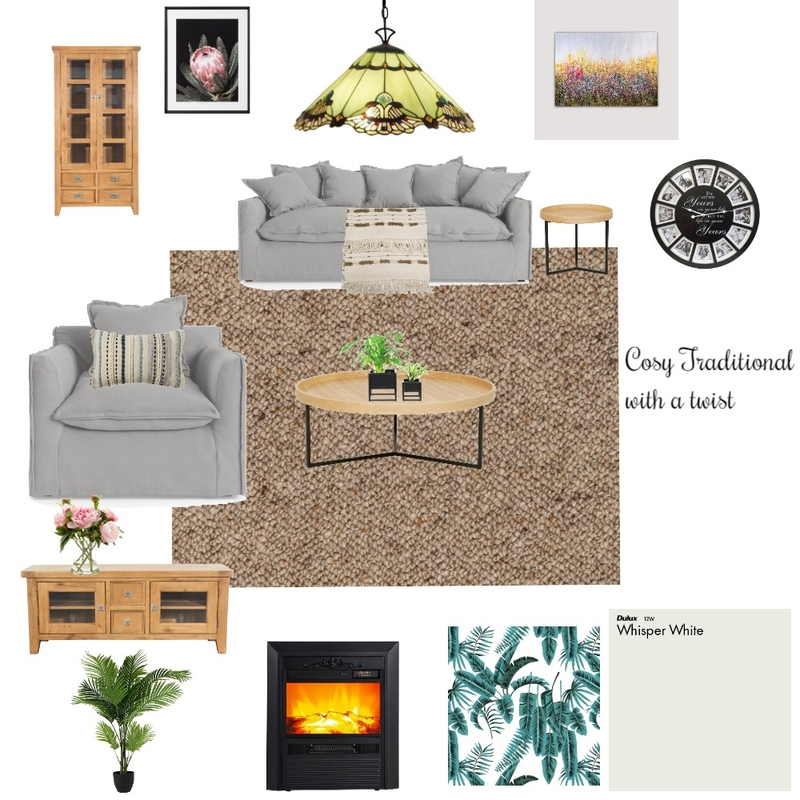 Cosy Traditional with a twist Mood Board by sharon56 on Style Sourcebook