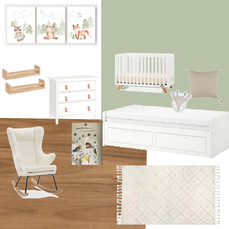 Beau's Nursery Mood Board by loustokes on Style Sourcebook