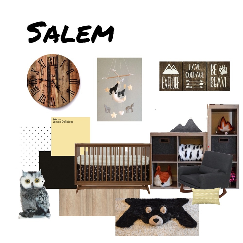 Baby Salem nursery Mood Board by Kim Paillé on Style Sourcebook