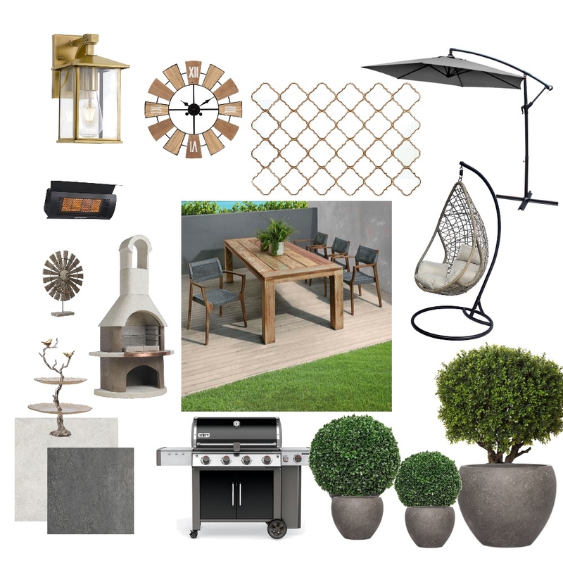 Outdoor living Mood Board by M.Design on Style Sourcebook