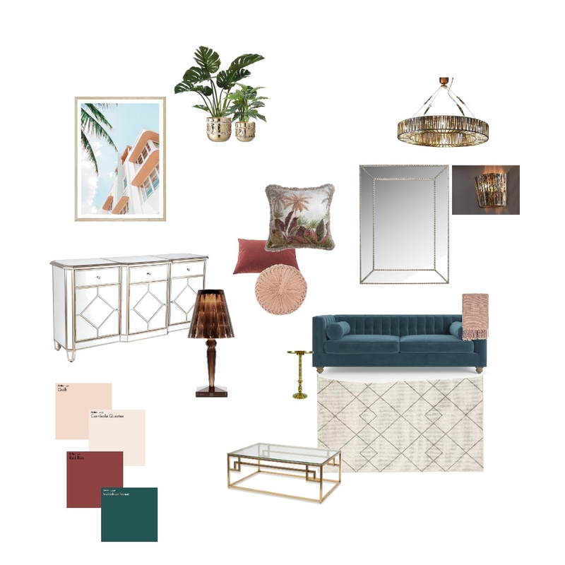 Art Deco Mood Board by Bernadette Crome on Style Sourcebook